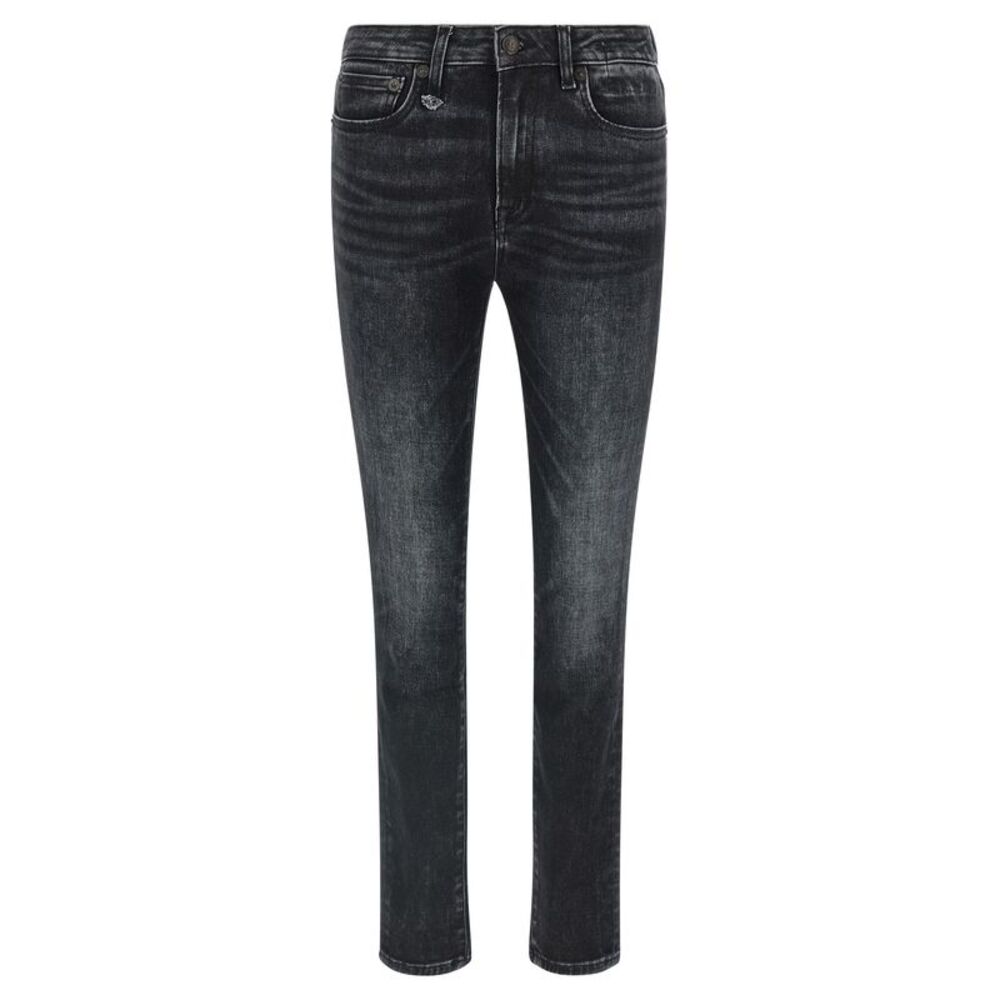 R13 Black Cotton Jeans Women's Denim